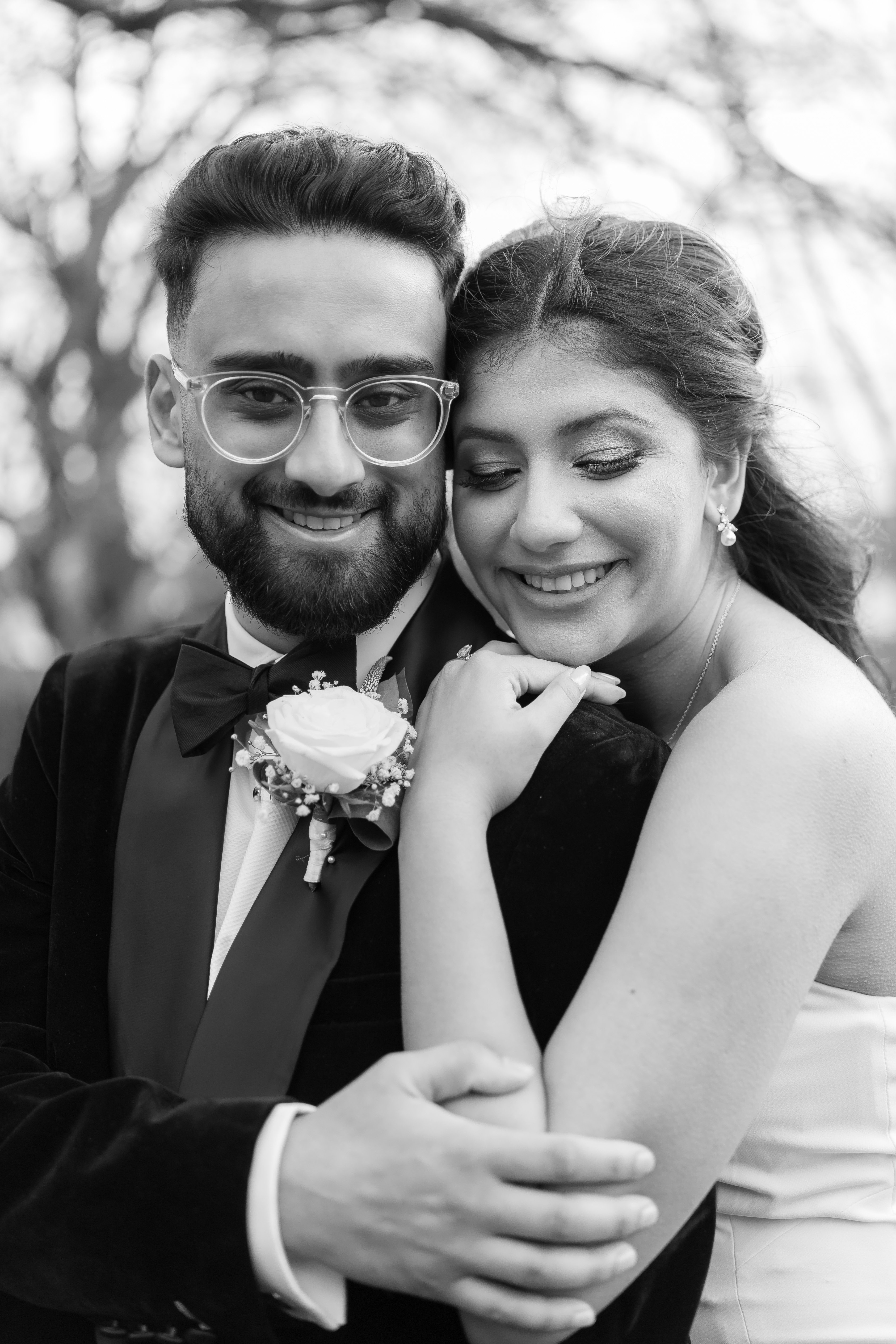 Wedding photographer at Langtons Essex